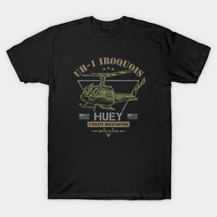 UH-1 Iroquois "Huey" Helicopter T-Shirt